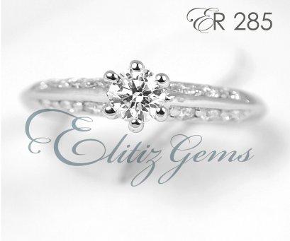 แหวนแต่งงานเพชร ER285